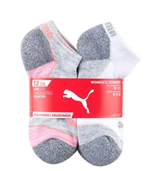 12 Pairs Low Cut Socks - Women