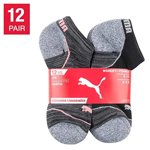 12 Pairs Low Cut Socks - Women