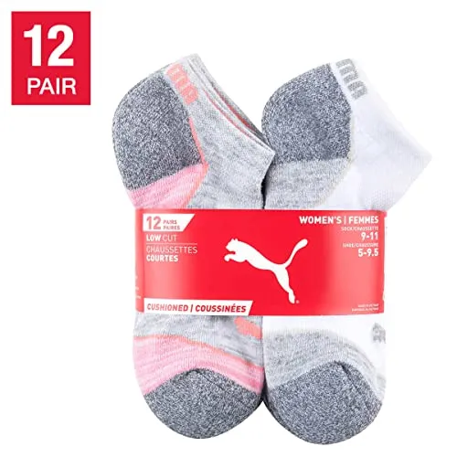 12 Pairs Low Cut Socks - Women