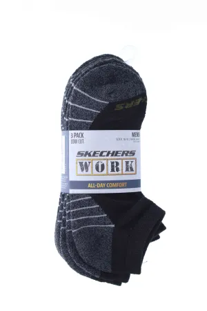 3PK MENS EXTENDED TERRY LOW CUT