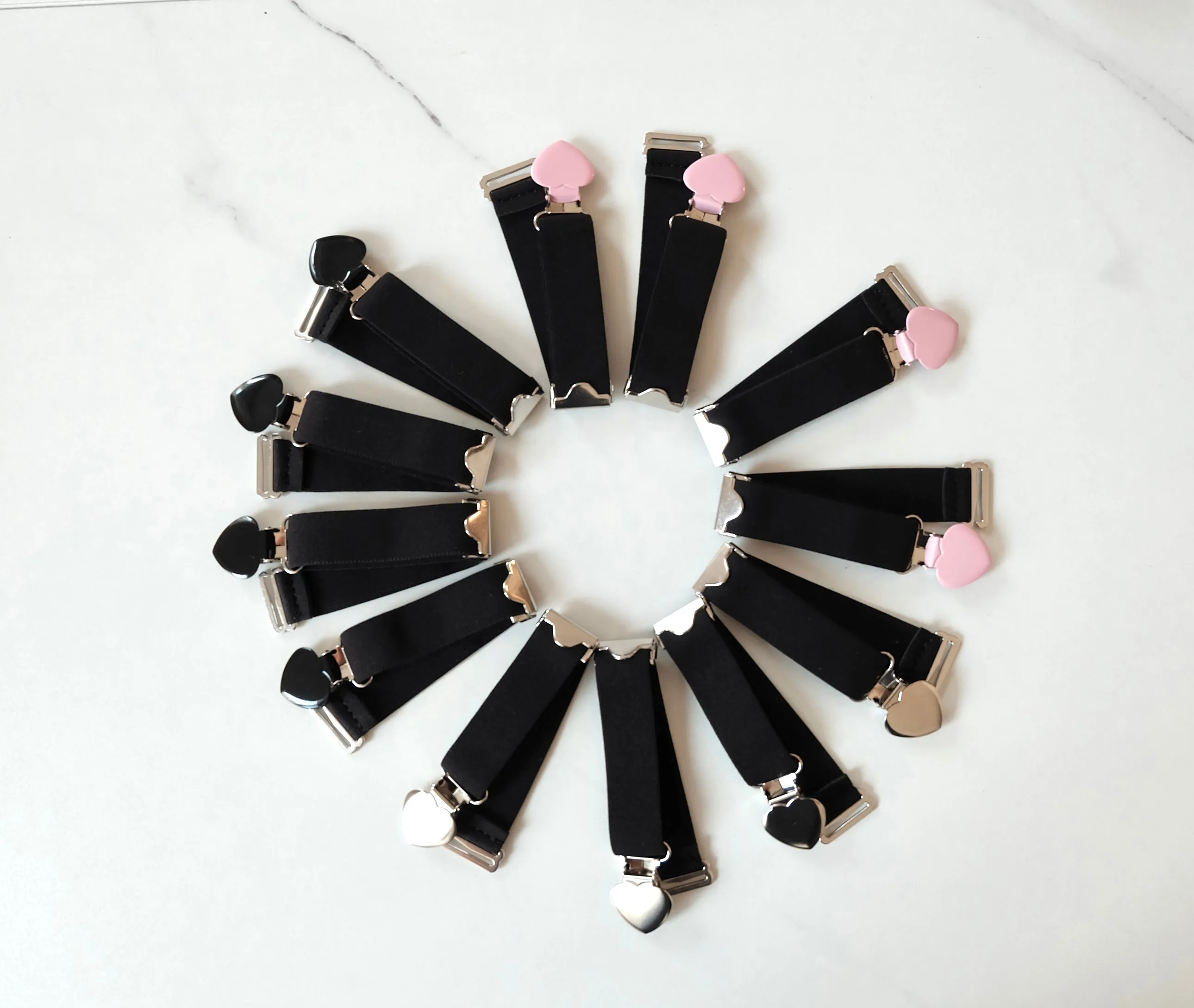 Heart Clip - Black