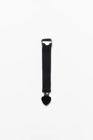 Heart Clip - Black