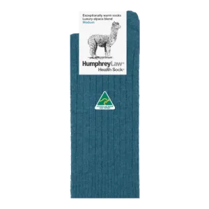 Humphrey Law Alpaca Wool Sock - Teal