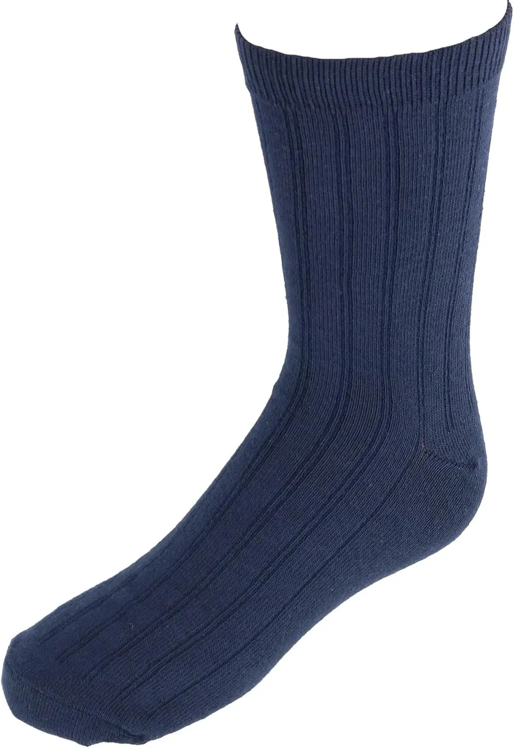 Jefferies Socks Boys 8-20 Rib Crew Socks 3 Pair Pack
