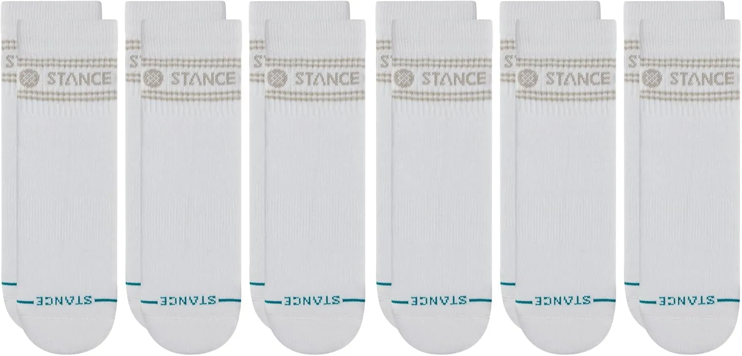 Stance Vital Quarter Sock 6-Pack for Men and Women