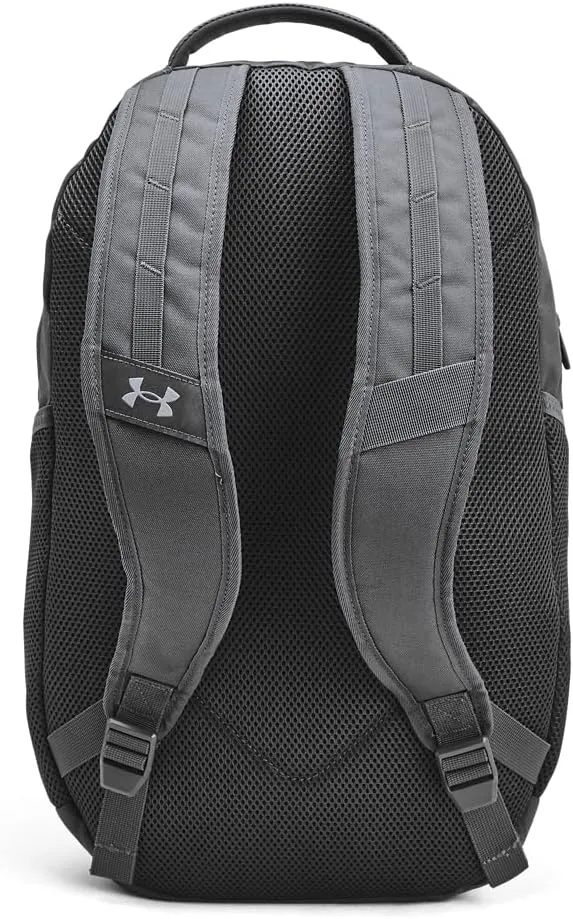Under Armour Unisex-Adult Hustle 6.0 Backpack, (025) Castlerock / / Steel, One Size Fits Most