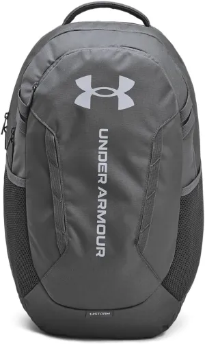 Under Armour Unisex-Adult Hustle 6.0 Backpack, (025) Castlerock / / Steel, One Size Fits Most