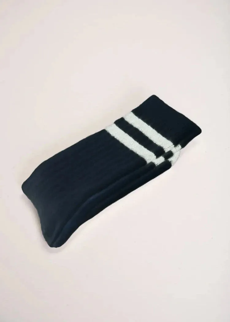 VINTAGE WOOL SOCKS | BLACK